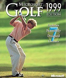 Microsoft Golf 1999 Edition (PC,1999) NEW.In Big Box.Factory Sealed.