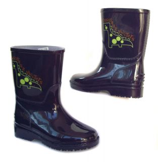 NEW INFANTS TODDLERS BOYS WELLIES SNOW RAIN BOOTS SIZE 4 5 6 7 8 9 