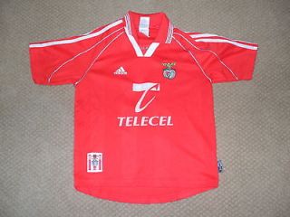 BENFICA ADIDAS JERSEY OFFICIAL REPLICA YOUTH SMALL #8 CLIMALITE
