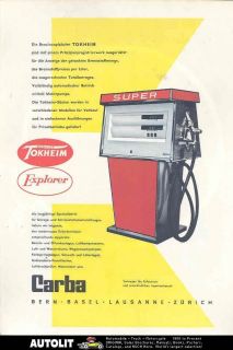 1966 tokheim gas pump ad daf switzerland 