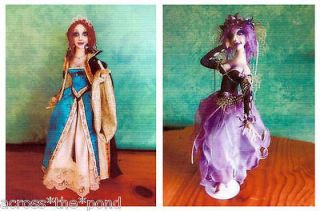 ABSOLUTLEY GORGEOUS BASIC WOMAN DOLL PATTERN MUST SEE~COSTUMES 