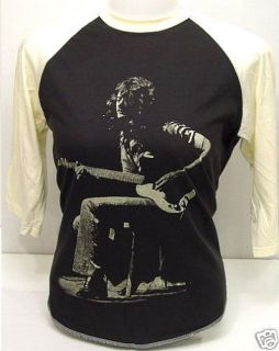 Jimmy Page Guitarist LED ZEPPELIN Vintage 3/4 T Shirt M