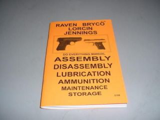 RAVEN BRYCO LORCIN JENNINGS DO EVERYTHING MANUAL BOOK