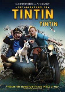 The Adventures of Tintin DVD, 2012, Canadian