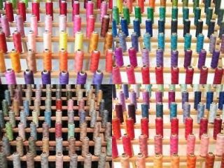  LOT 400 POLY ALL SEWING / QUILTING / PIECING SERGER THREADS 327yards