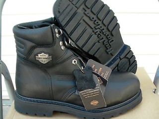 Harley Davidson leather boots NWT size 11 M 91015 Torque Steel Toe