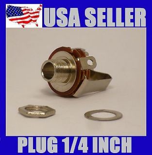25pcs Replacement 1/4 Inch Female Stereo Jack to fix Washburn Fender 
