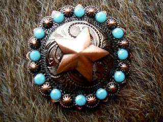 BERRY TURQUOISE CRYSTALS BLING CONCHOS HORSE SADDLE HEADSTALL TACK 