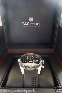   Tag Heuer Carrera automatic Juan Manuel Fangio rubber NEW chronograph
