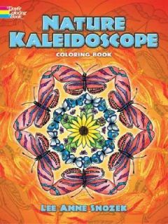 Nature Kaleidoscope Coloring Book by Lee Anne Snozek 2006, Paperback 