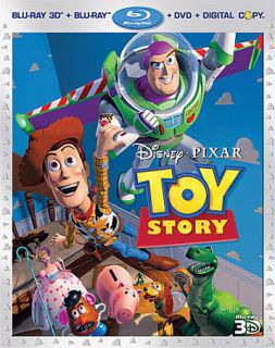 Toy Story Blu ray DVD, 2011, 4 Disc Set, Includes Digital Copy 3D 