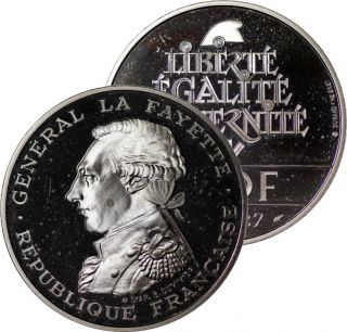 1987 france proof 100 francs silver coin bu unc returns
