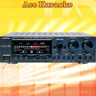   DA 9800 RV DA9800 600W Dual Digital Processor Karaoke Mixing Amplifier