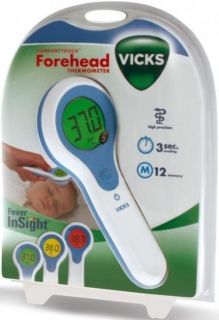 vicks comfort touch forehead thermometer free tracked delivery within 