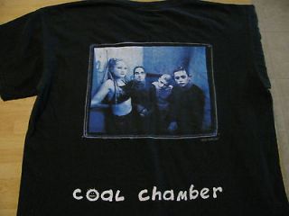 coal chamber vintage concert t shirt xl rare devildriver