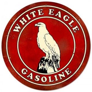 WHITE EAGLE GASOLINE 14in reproduction metal sign Great for auto shop 