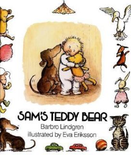 Sams Teddy Bear by Barbro Lindgren 1982, Hardcover