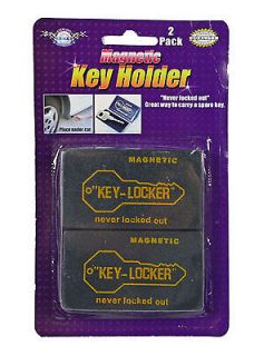   Set of 2 Sterling Magnetic Key Locker Holder Under Car Spare Storage