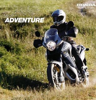 HONDA XL Adventure Motorcycle 2011 Brochure   Varadero   Crossrunner 