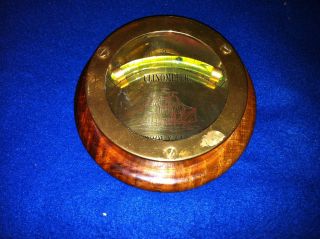 Replica Liverpool & Glasgow Clinometer Brass & Wood Maritime Nautical