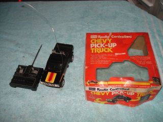 radio controlled chevy pick up truck vintage  expedited shipping 