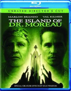 The Island of Dr. Moreau Blu ray Disc, 2012, Unrated