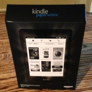  Kindle Paperwhite 2GB, Wi Fi, 6in   Black   BRAND NEW IN BOX