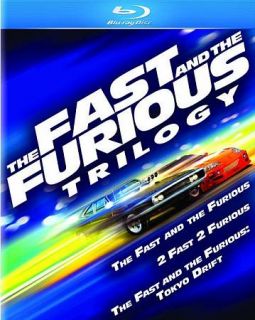 The Fast and the Furious Trilogy Blu ray Disc, 2009, 6 Disc Set