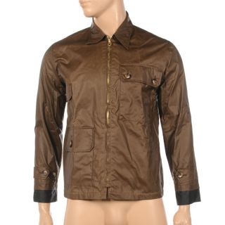 SS149 HERITAGE RESEARCH Klondike Brown Wax Jacket Size Small RRP £220