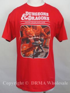 Authentic DUNGEONS AND DRAGONS Classic Vintage T shirt S M L XL 2XL 