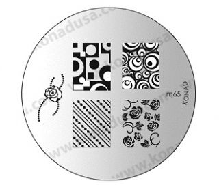 konad stamping nail art image plate m65 usa free shipping