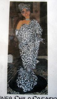   Creations ONYX 20 cloth art doll pattern Krystal African American