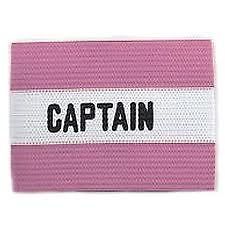 KWIK GOAL Captain Arm Band ADULT & YOUTH * RED * BLACK * PINK * FREE 