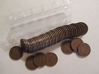 1941 ROLL Pennies Canadian Cents Coins Canada Penny KING GEORGE VI