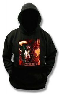 Death Note L Kick & Kira Ryuk Mens Hoodie Sweatshirt DB10030