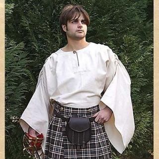 scottish celtic highlander men s cotton shirt ls new returns