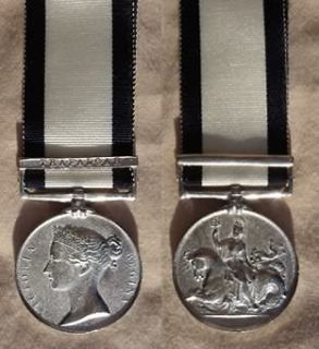 Naval General Service Medal_Battle of Trafalgar Clasp_Napoleonic Wars 