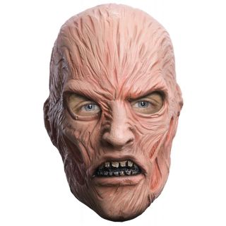 Freddy Krueger Mask Adult Mens Scary Horror Halloween Costume 
