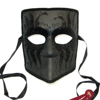 black masquerade mask in Masks & Eye Masks