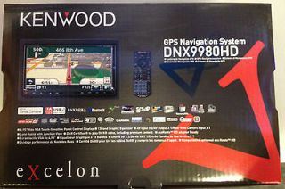 kenwood excelon dnx9980hd automotive gps brand new 