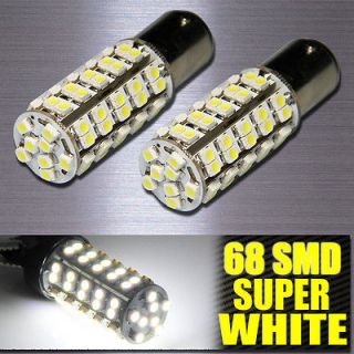   WHITE 68 SMD LED TURN/TAIL LIGHT BULB 1157A 2357A (Fits: Kia Sedona