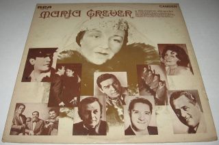 MARIA GREVER   LIBERTAD LAMARQUE   LOS DANDYS   LP boleros MARCO 
