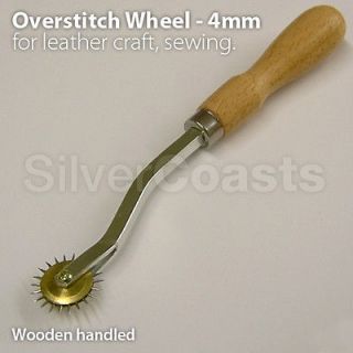 Overstitch Wheel, Leather and Sewing stitch spacing tool, roulette 
