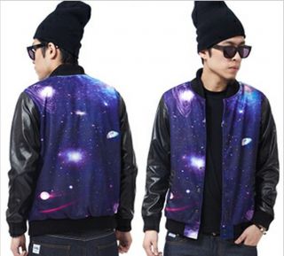   Milky Way Hoodie Starry Cosmic Galaxy Universe Jacke Golf Rap Costume