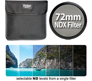   72mm Series 1 Variable Range Neutral Density ND Camera Lens Filter NEW