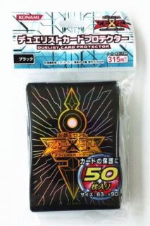Yu Gi Oh Konami Official Card Sleeves OCG Zexal Pharaohs Key Black