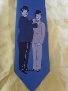 laurel and hardy figures blue necktie nice  20 83 buy it 