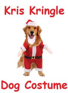 KRIS KRINGLE   Santa Claus Costumes for Dogs   Only a few left   CUTE 