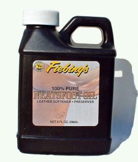Fiebings 100% Pure Neatsfoot Oil Preserver 8oz. (236 mL)
