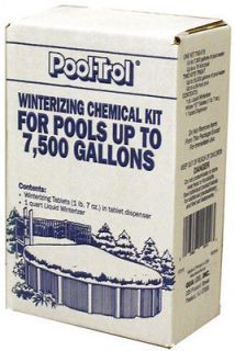 pool winterizing closing kit 7500 gallon  15